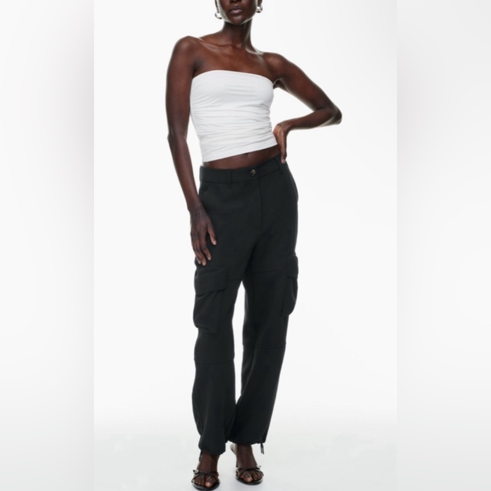 ARITZIA Wilfred New Project Cargo Pant Core Collection - Black Sz 6